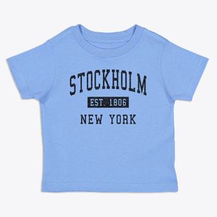 Stockholm New York Classic Established Toddler T-Shirt