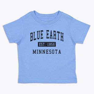 Blue Earth Minnesota Classic Established Toddler T-Shirt
