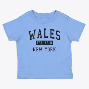 Wales New York Classic Established Toddler T-Shirt
