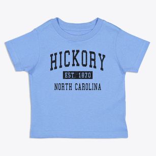 Hickory North Carolina Classic Established Toddler T-Shirt