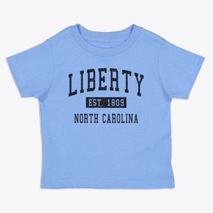 Liberty North Carolina Classic Established Toddler T-Shirt