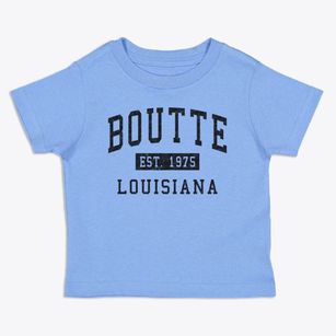 Boutte Louisiana Classic Established Toddler T-Shirt