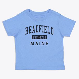 Readfield Maine Classic Established Toddler T-Shirt