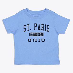 St. Paris Ohio Classic Established Toddler T-Shirt