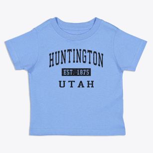 Huntington Utah Classic Established Toddler T-Shirt