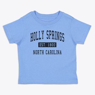 Holly Springs North Carolina Classic Established Toddler T-Shirt