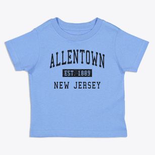 Allentown New Jersey Classic Established Toddler T-Shirt