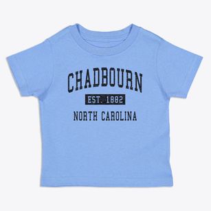 Chadbourn North Carolina Classic Established Toddler T-Shirt