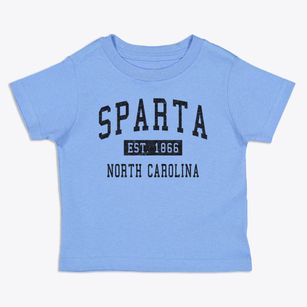 Sparta North Carolina Classic Established Toddler T-Shirt