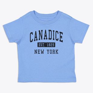 Canadice New York Classic Established Toddler T-Shirt