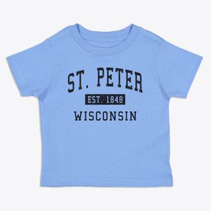 St. Peter Wisconsin Classic Established Toddler T-Shirt