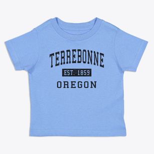 Terrebonne Oregon Classic Established Toddler T-Shirt