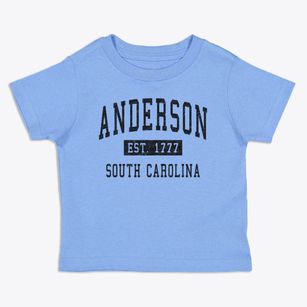 Anderson South Carolina Classic Established Toddler T-Shirt
