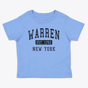 Warren New York Classic Established Toddler T-Shirt