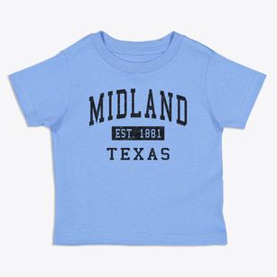 Midland Texas Classic Established Toddler T-Shirt