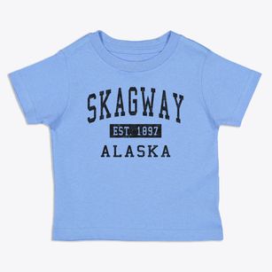 Skagway Alaska Classic Established Toddler T-Shirt