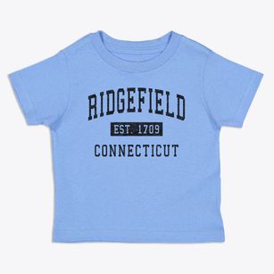 Ridgefield Connecticut Classic Established Toddler T-Shirt