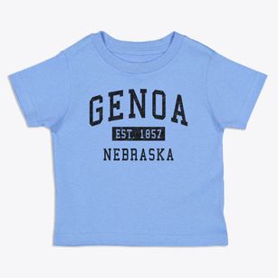 Genoa Nebraska Classic Established Toddler T-Shirt