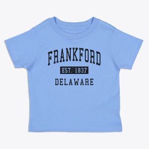 Frankford Delaware Classic Established Toddler T-Shirt