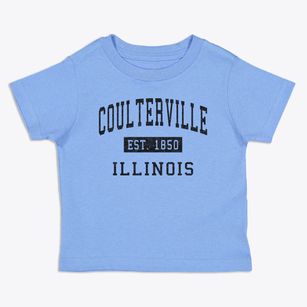 Coulterville Illinois Classic Established Toddler T-Shirt