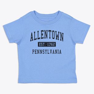 Allentown Pennsylvania Classic Established Toddler T-Shirt