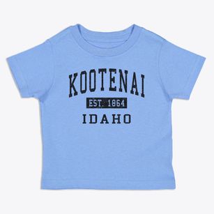 Kootenai Idaho Classic Established Toddler T-Shirt