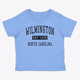 Wilmington North Carolina Classic Established Toddler T-Shirt
