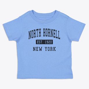 North Hornell New York Classic Established Toddler T-Shirt