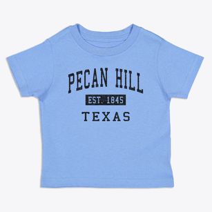 Pecan Hill Texas Classic Established Toddler T-Shirt