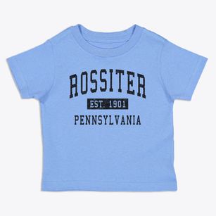Rossiter Pennsylvania Classic Established Toddler T-Shirt