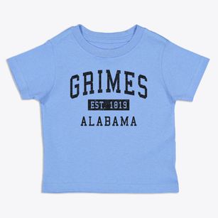 Grimes Alabama Classic Established Toddler T-Shirt