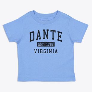 Dante Virginia Classic Established Toddler T-Shirt