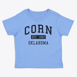 Corn Oklahoma Classic Established Toddler T-Shirt