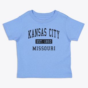Kansas City Missouri Classic Established Toddler T-Shirt
