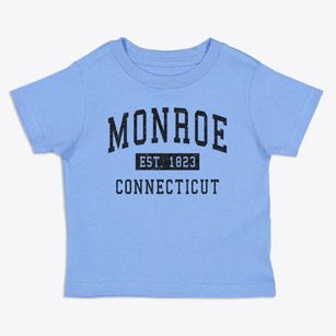 Monroe Connecticut Classic Established Toddler T-Shirt