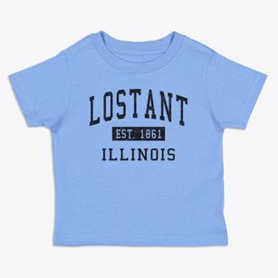 Lostant Illinois Classic Established Toddler T-Shirt