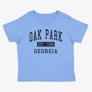 Oak Park Georgia Classic Established Toddler T-Shirt