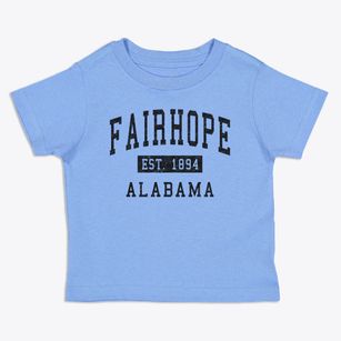 Fairhope Alabama Classic Established Toddler T-Shirt