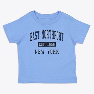 East Northport New York Classic Established Toddler T-Shirt
