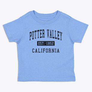 Potter Valley California Classic Established Toddler T-Shirt