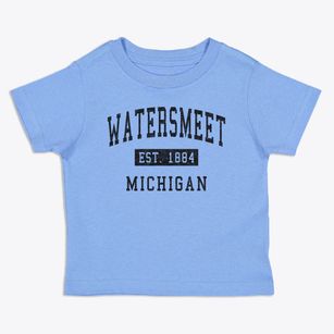 Watersmeet Michigan Classic Established Toddler T-Shirt