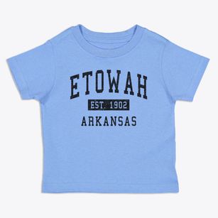 Etowah Arkansas Classic Established Toddler T-Shirt