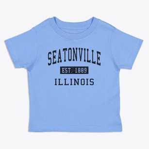 Seatonville Illinois Classic Established Toddler T-Shirt