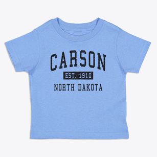 Carson North Dakota Classic Established Toddler T-Shirt