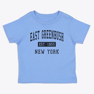 East Greenbush New York Classic Established Toddler T-Shirt
