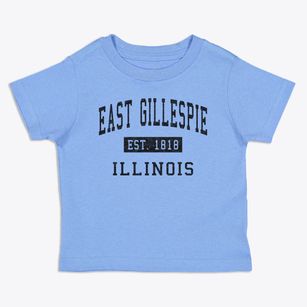 East Gillespie Illinois Classic Established Toddler T-Shirt