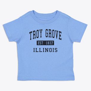Troy Grove Illinois Classic Established Toddler T-Shirt