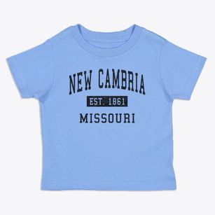 New Cambria Missouri Classic Established Toddler T-Shirt