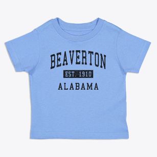 Beaverton Alabama Classic Established Toddler T-Shirt