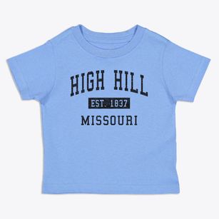 High Hill Missouri Classic Established Toddler T-Shirt